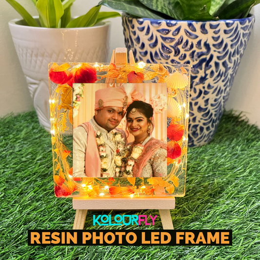 Flower preserved LED Frame