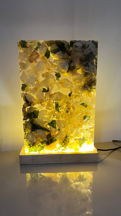 Flower Preserved led lamp