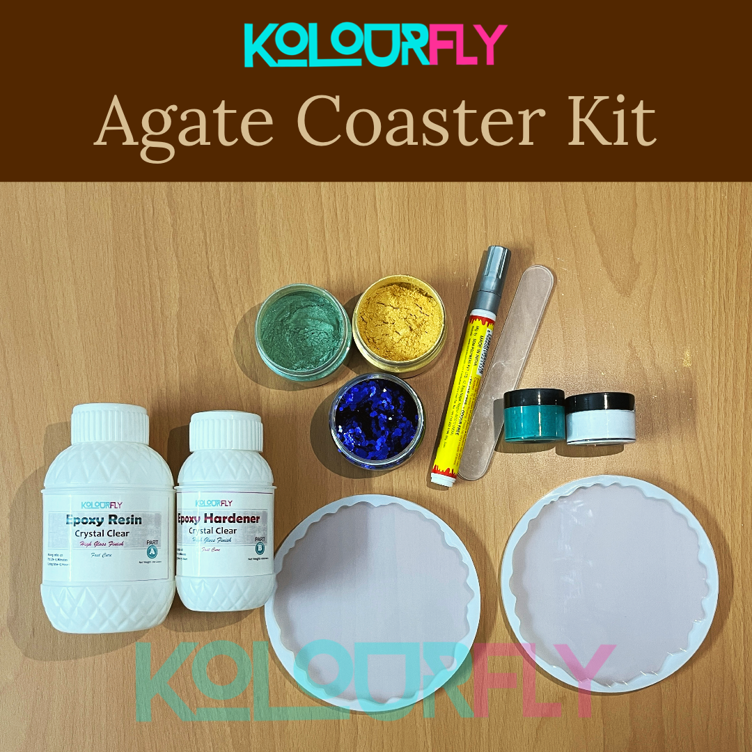 Agate Coaster Kit