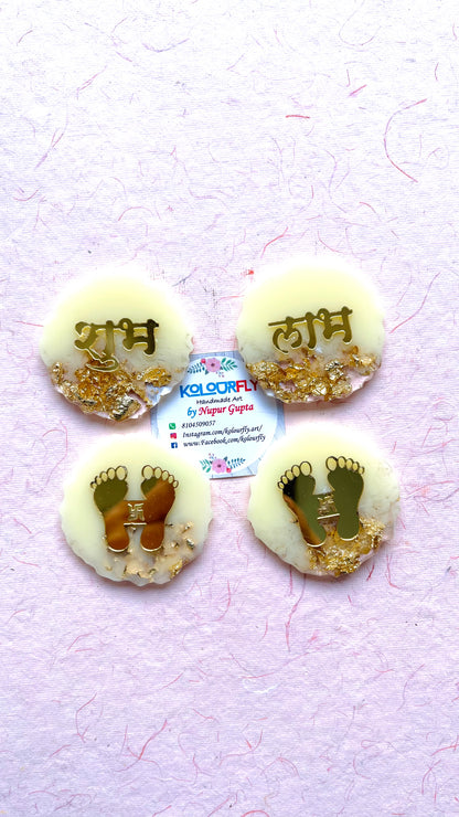 Mini shubh labh of Resin