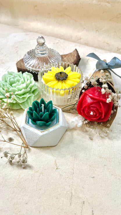 Diasy Flower Candy Jar