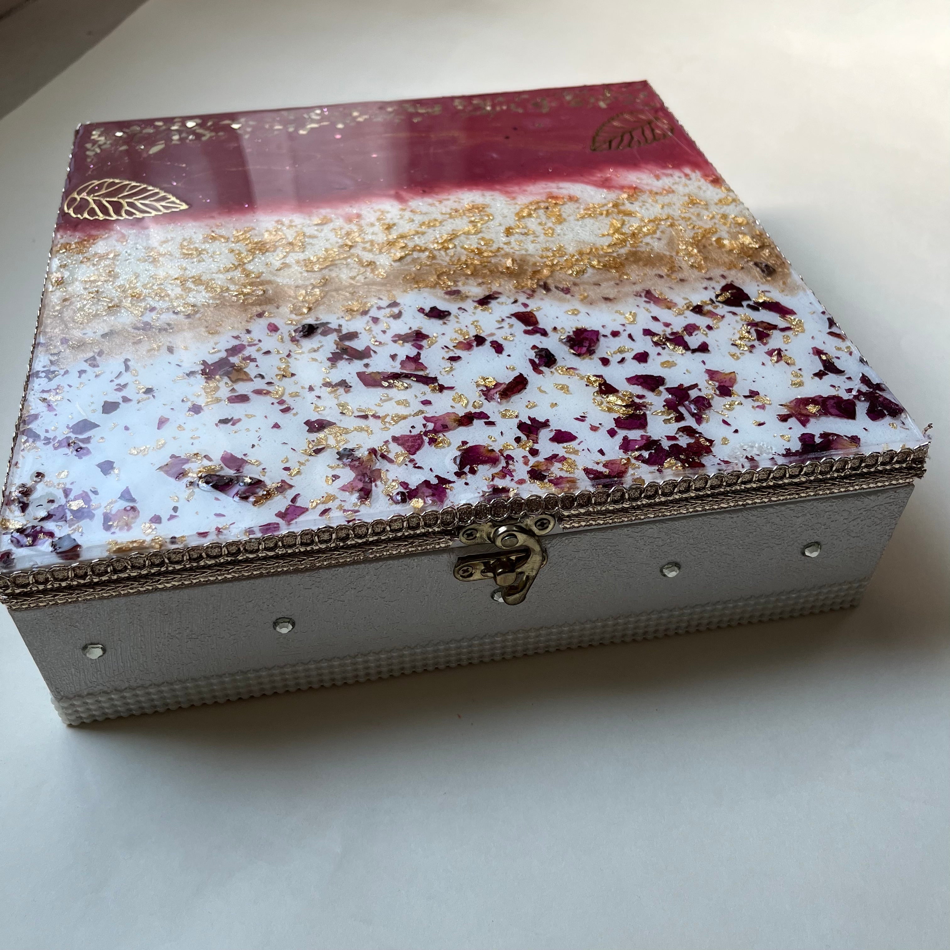 Flower Preserved Box – Kolourfly Art Studio