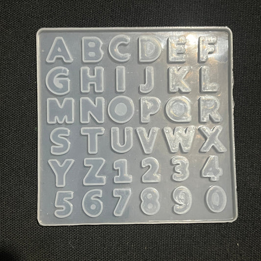 Mini Alphabet Mould