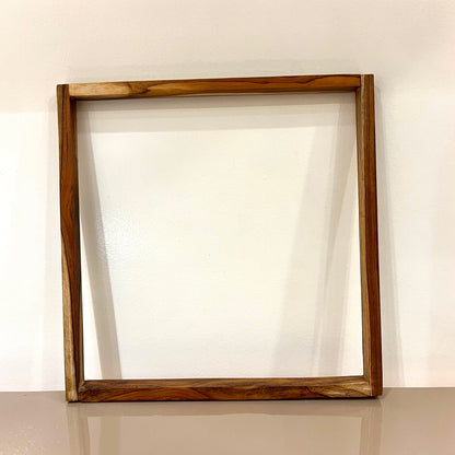 Teak Wood / Floating Frame