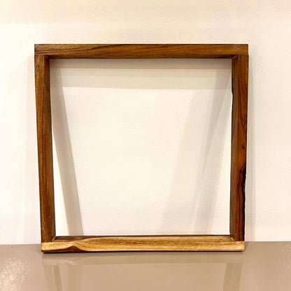 Teak Wood / Floating Frame