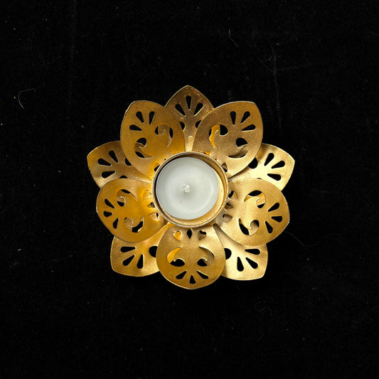 Lotus Metal Tealight