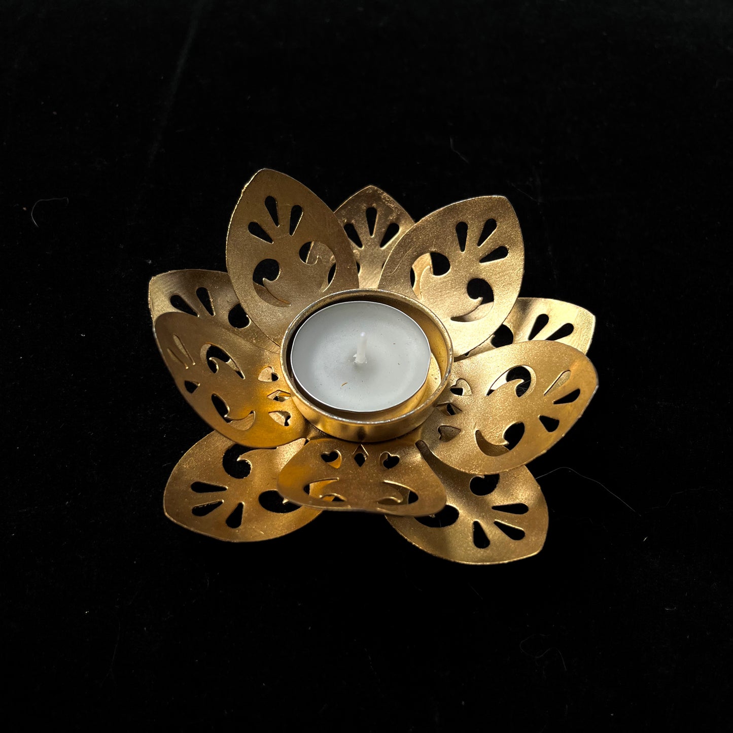 Lotus Metal Tealight