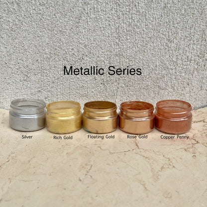 Metallic Mica/ pearl Powder set