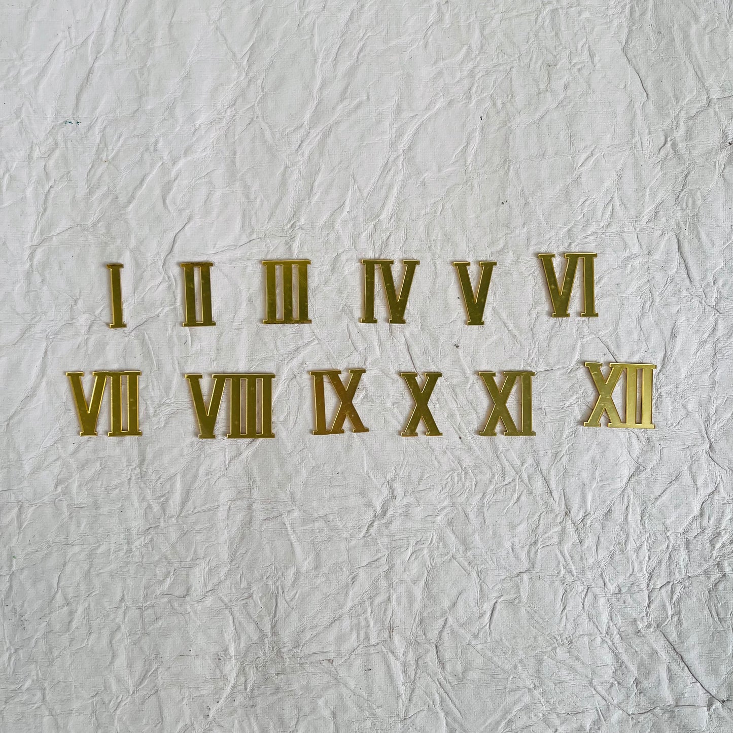 Roman Number Clock set