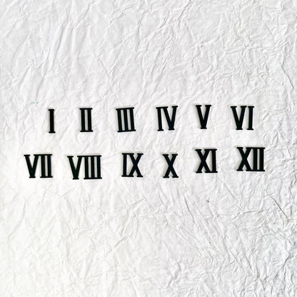 Roman Number Clock set