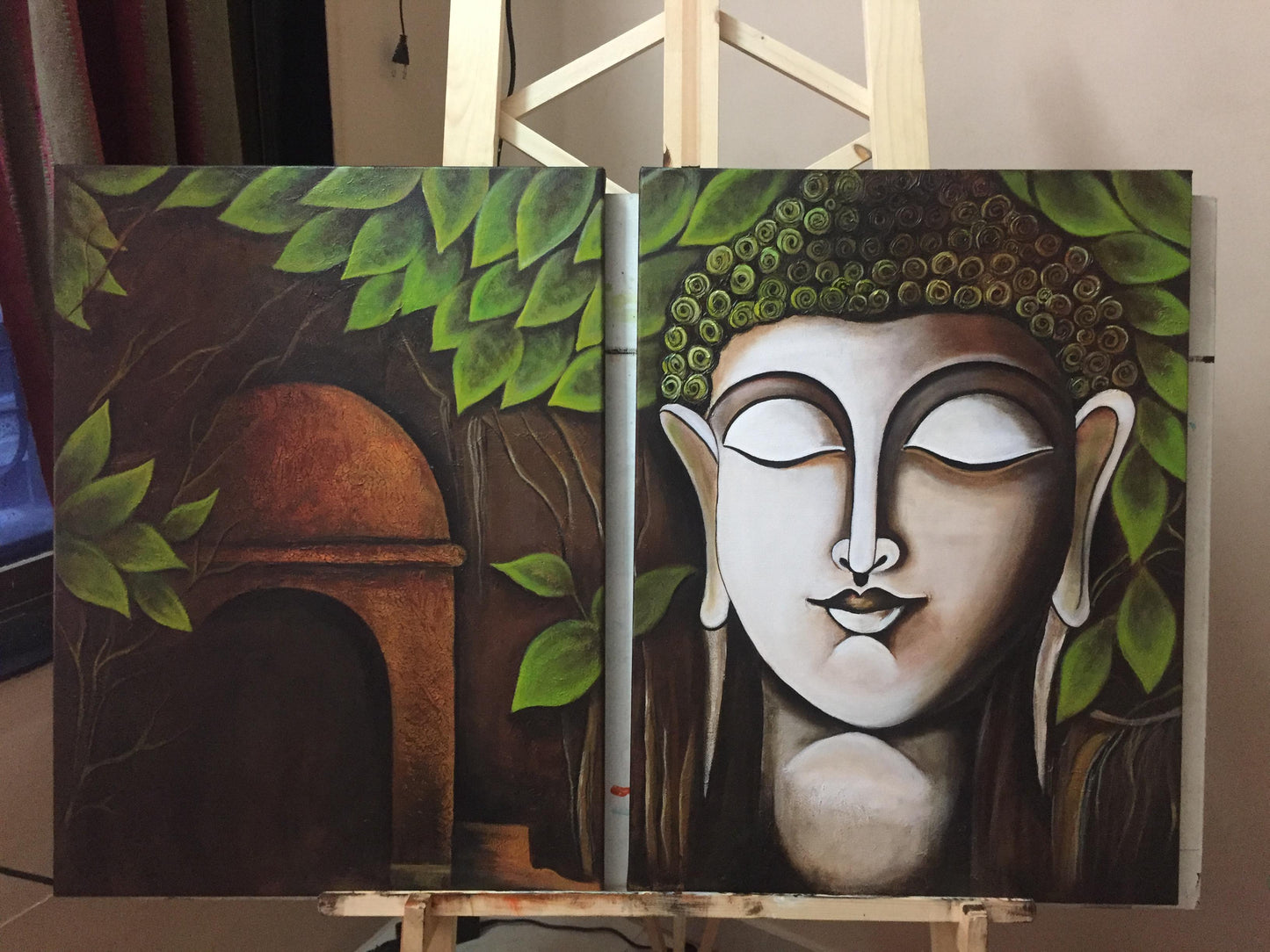 Gautam Buddha Painting